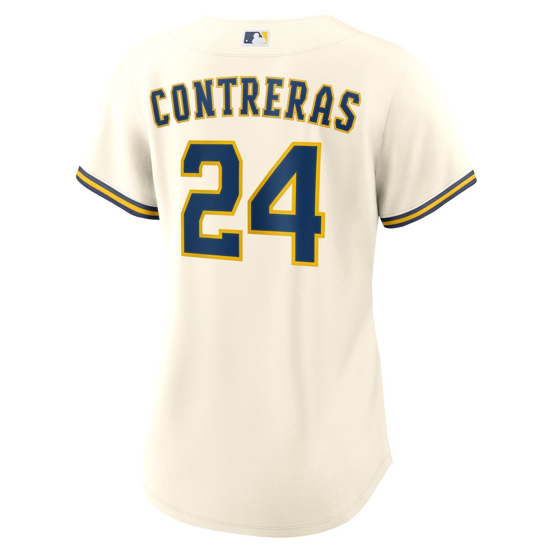 Milwaukee Brewers William Contreras Nike Women's Home Replica Jersey - Cream