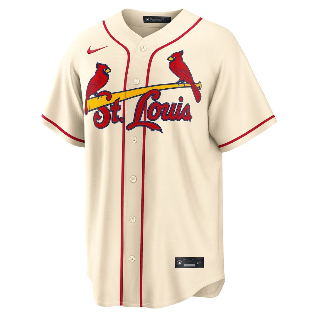 St. Louis Cardinals Lars Nootbaar Nike Alternate Replica Jersey - Light Blue
