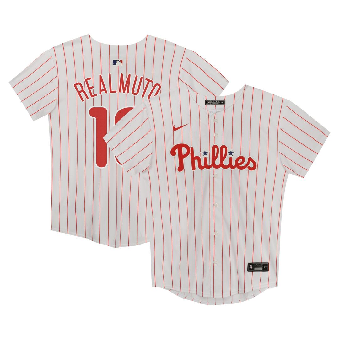Philadelphia Phillies J.T. Realmuto Nike Preschool Home Game Jersey - White