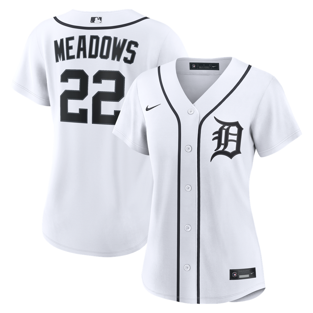 Detroit Tigers Parker Meadows Nike Women's Home Replica Jersey - White