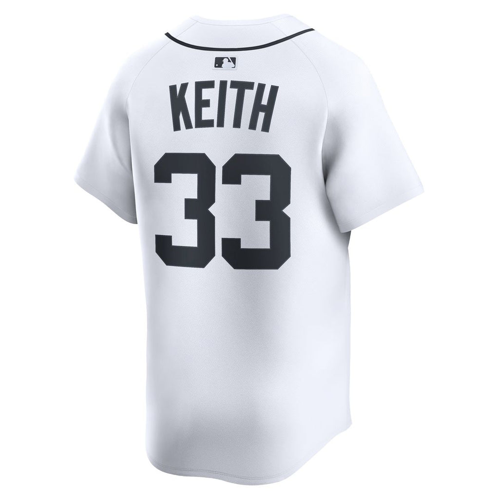 Detroit Tigers Colt Keith Nike Home Limited Player Jersey - White