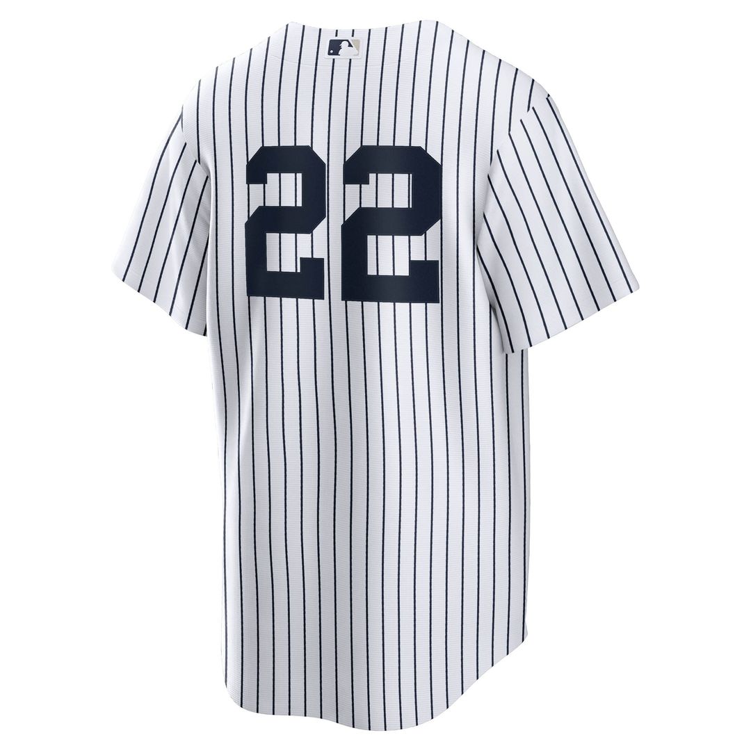 New York Yankees Ben Rice Nike Home Replica Jersey - White