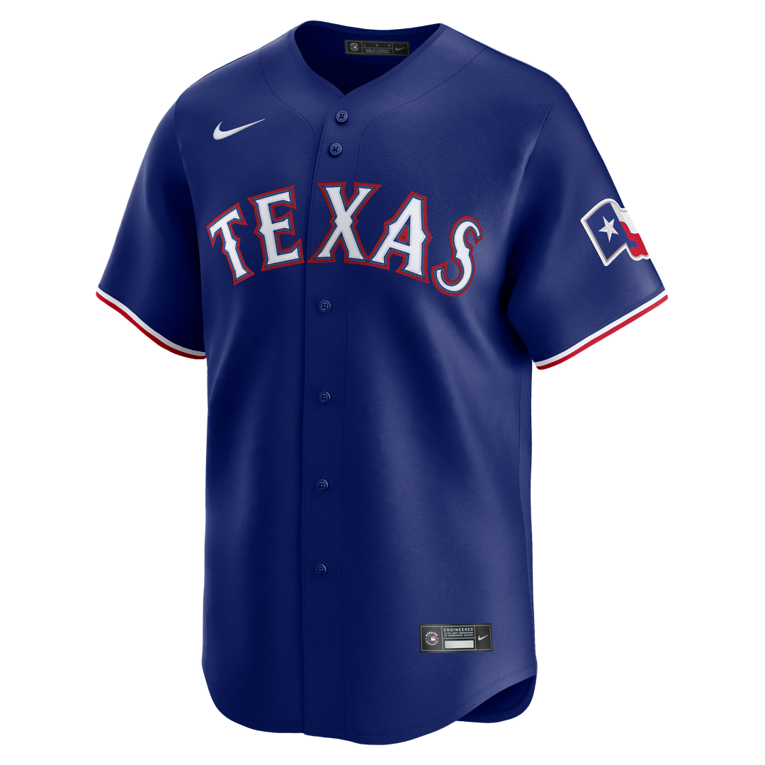 Texas Rangers Corey Seager Nike Alternate 2 Limited Jersey - Royal
