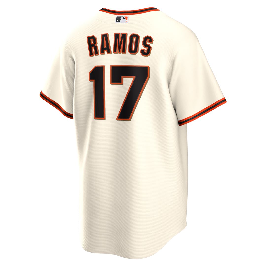 San Francisco Giants Heliot Ramos Nike Home Replica Jersey - Cream