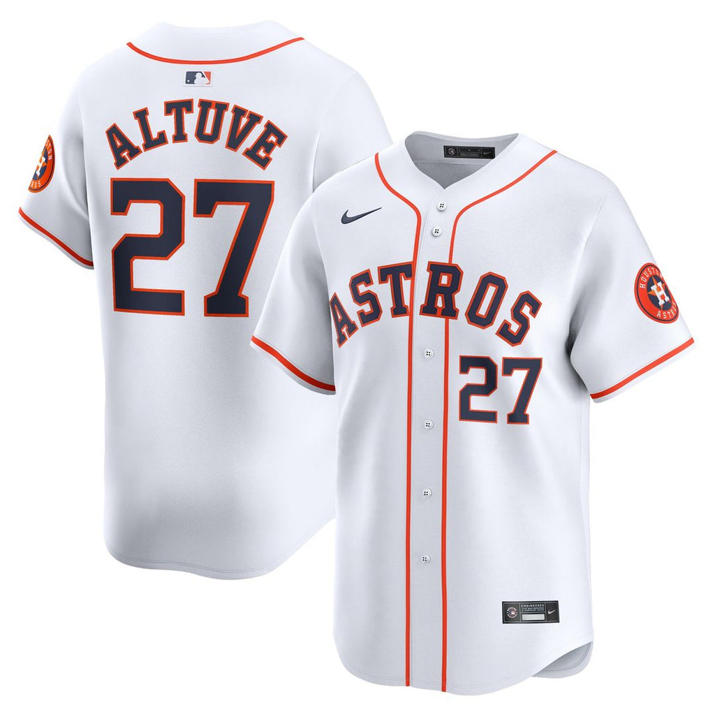 Houston Astros Jose Altuve Nike Youth Home Limited Player Jersey - White
