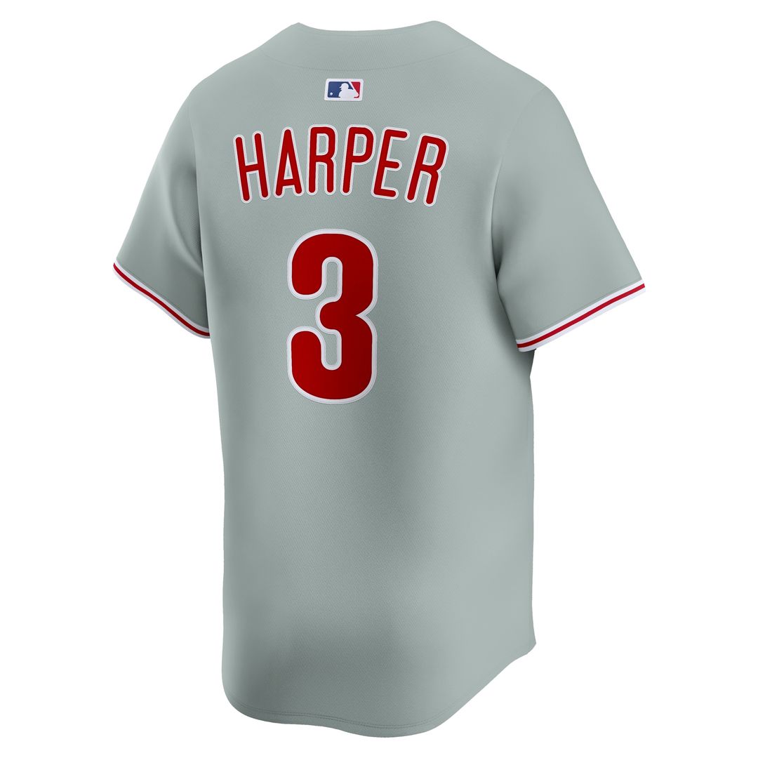 Philadelphia Phillies Bryce Harper Nike Home Limited Player Jersey - White