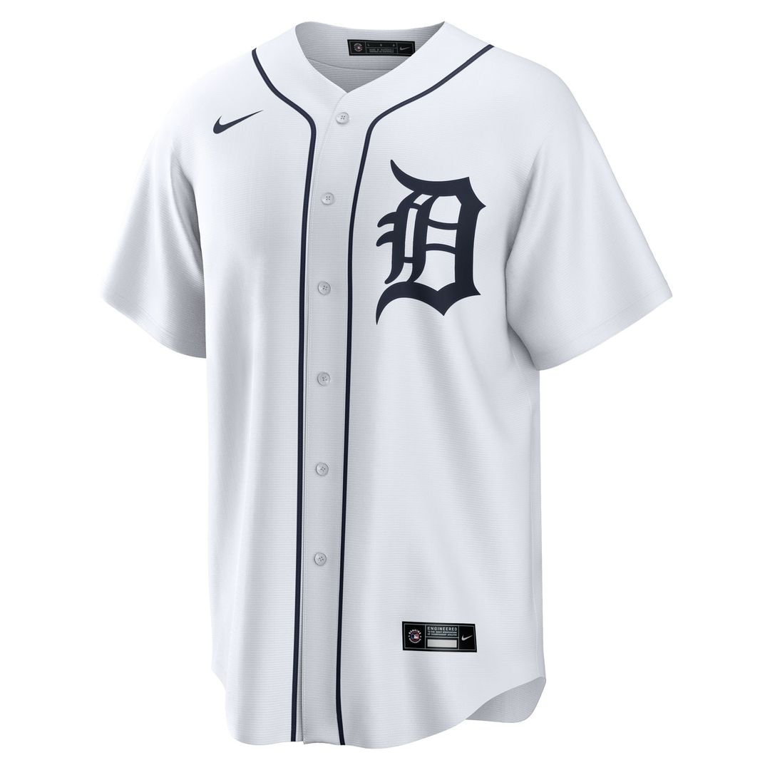 Detroit Tigers Dillon Dingler Nike Home Replica Jersey - White