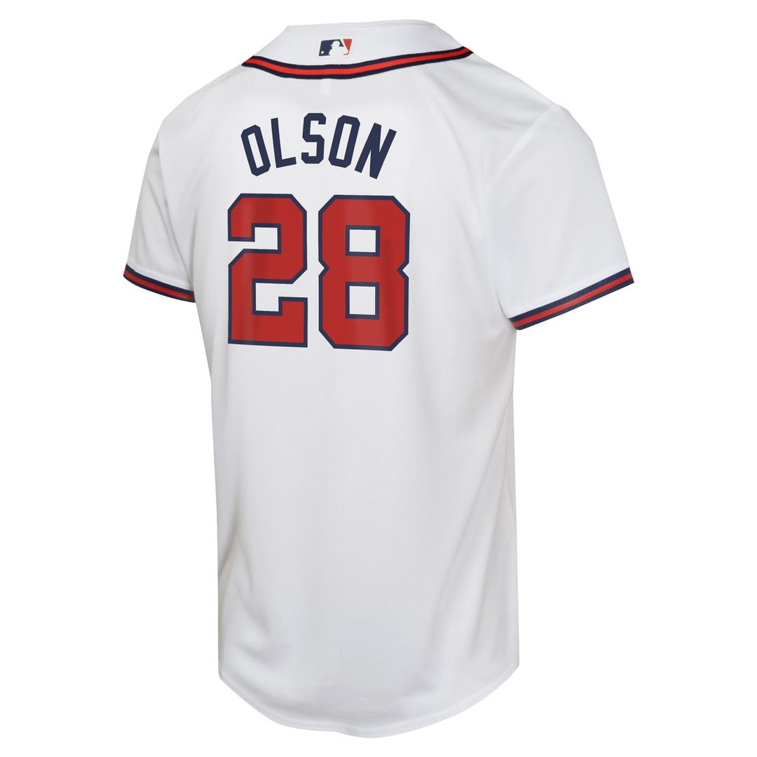 Atlanta Braves Matt Olson Nike Youth Home Game Player Jersey - White