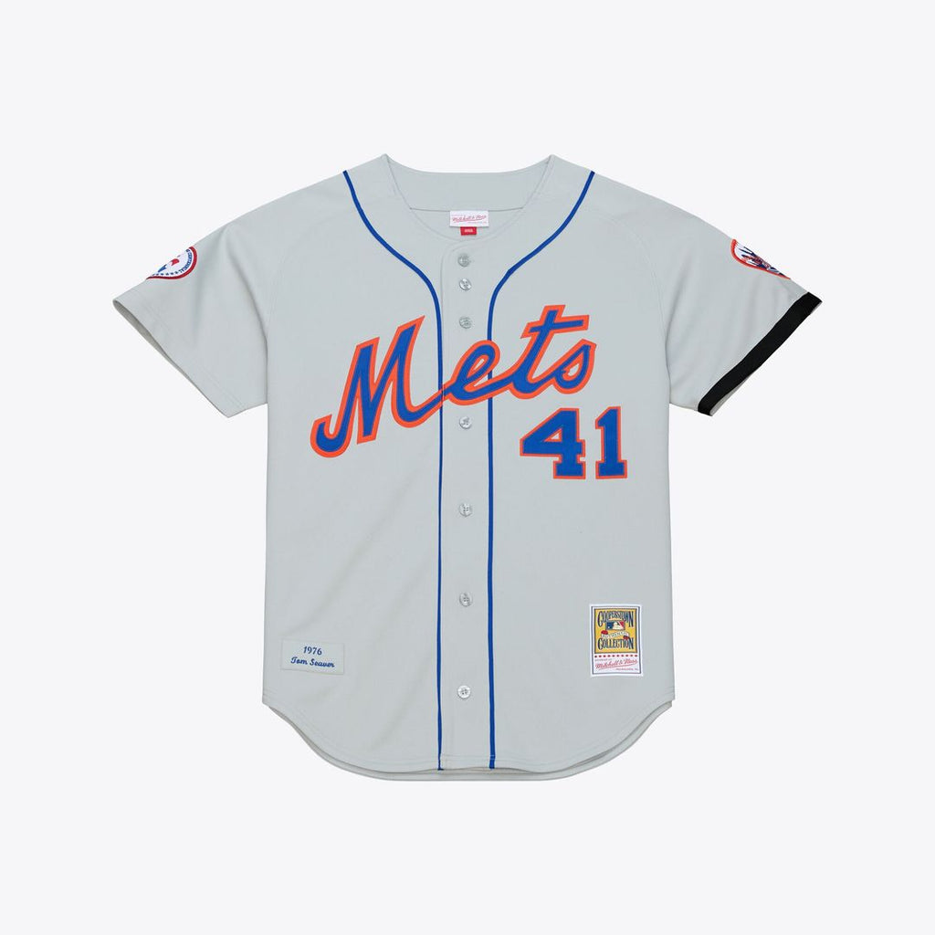 New York Mets Tom Seaver Mitchell & Ness 1976 Authentic Jersey - Gray