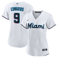 Miami Marlins Xavier Edwards Nike Women's Home Replica Jersey - White