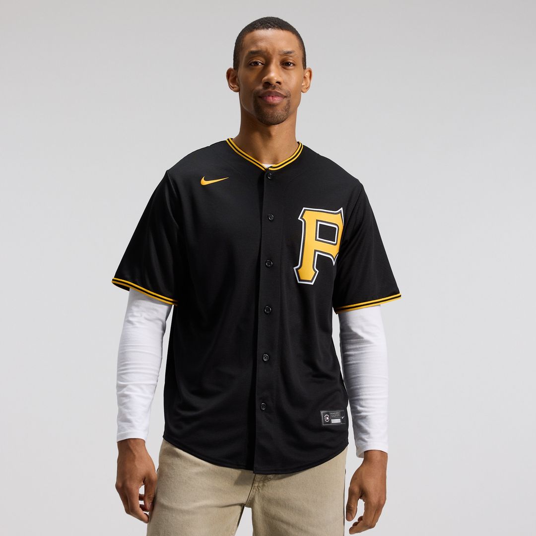 Pittsburgh Pirates Nike Alternate Replica Team Jersey - Black