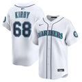 Seattle Mariners George Kirby Nike Home Limited Player Jersey - White