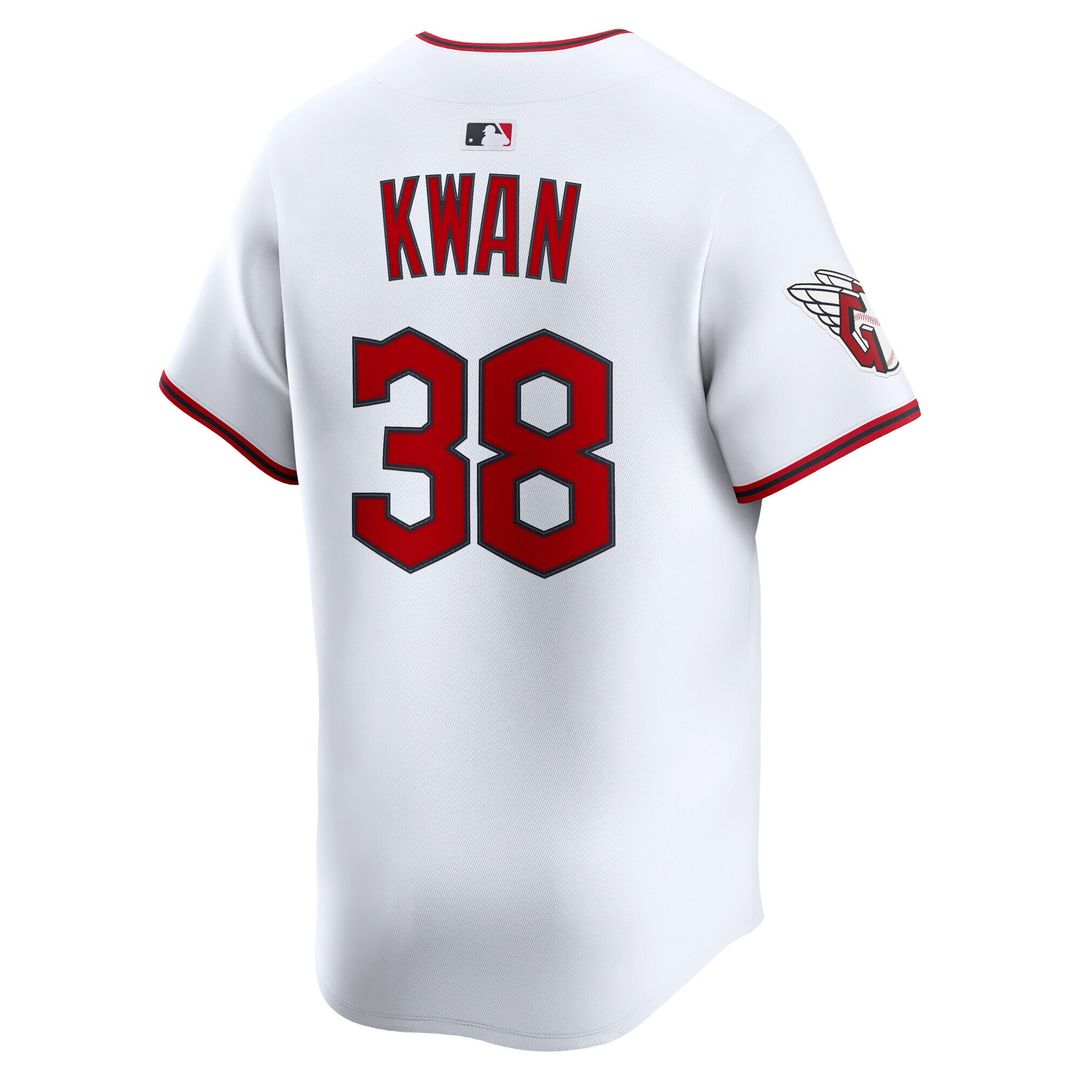 Cleveland Guardians Steven Kwan Nike Home Limited Player Jersey - White