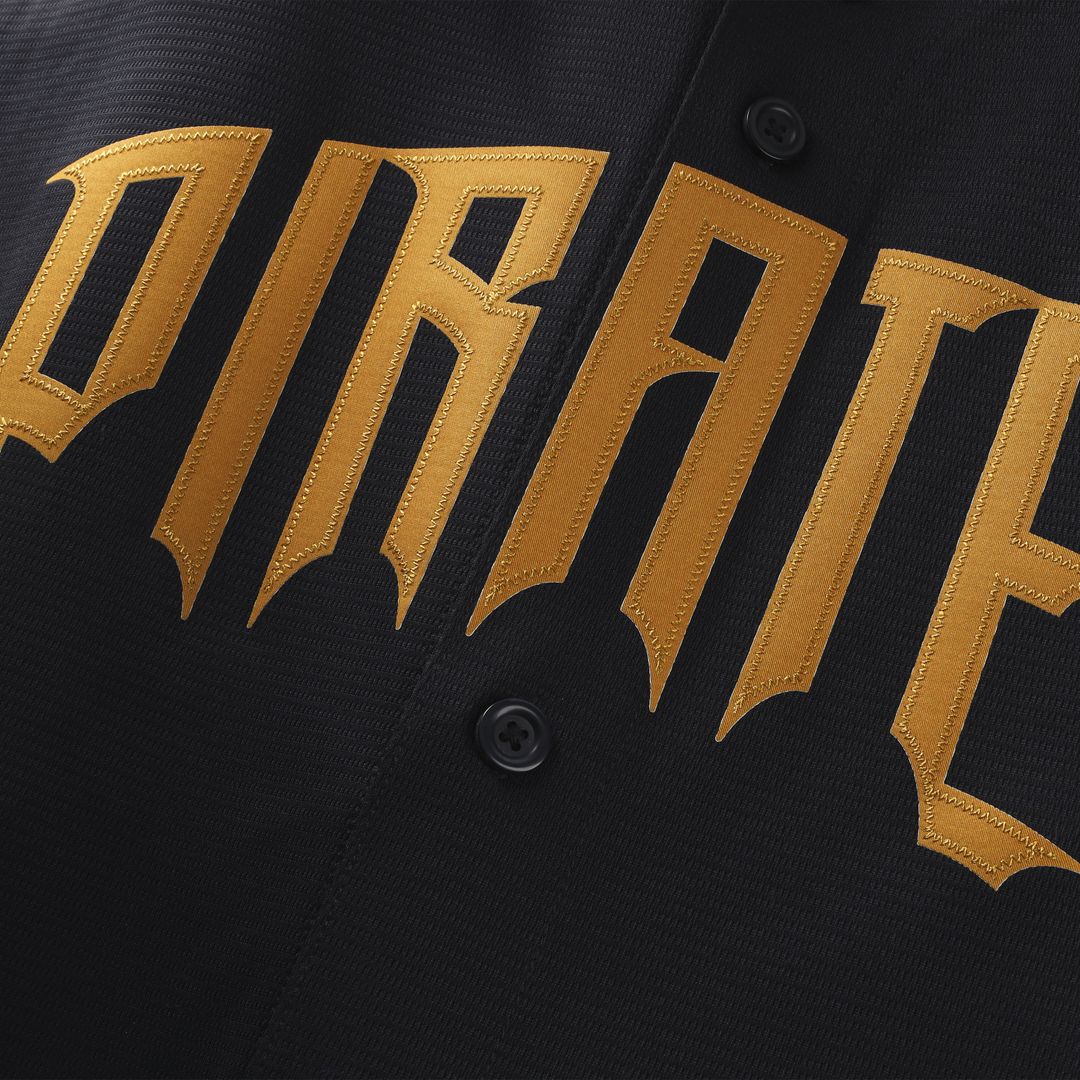 Pittsburgh Pirates Bryan Reynolds Nike 2026 City Connect Stadium Jersey - Black