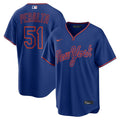New York Mets Freddy Peralta Nike Alternate Replica Jersey - Royal