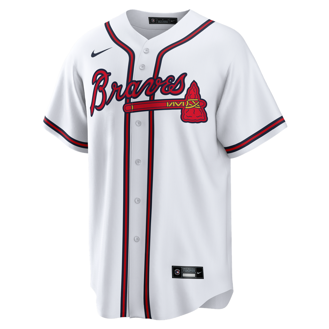 Atlanta Braves Nike Home Big & Tall Replica Jersey - White
