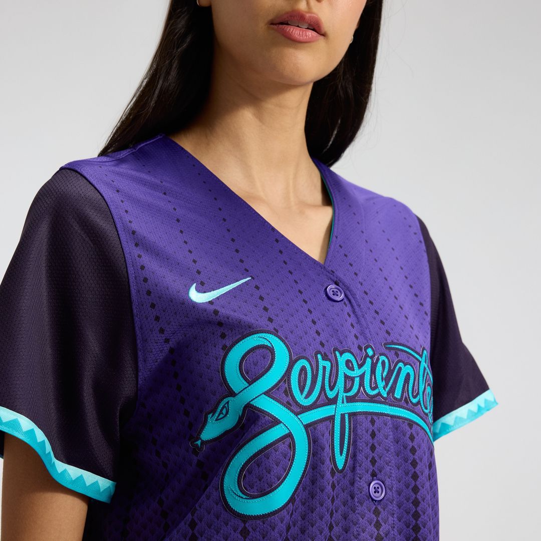 Arizona Diamondbacks Corbin Carroll Nike Women's 2025 City Connect Limited Player Jersey - Purple