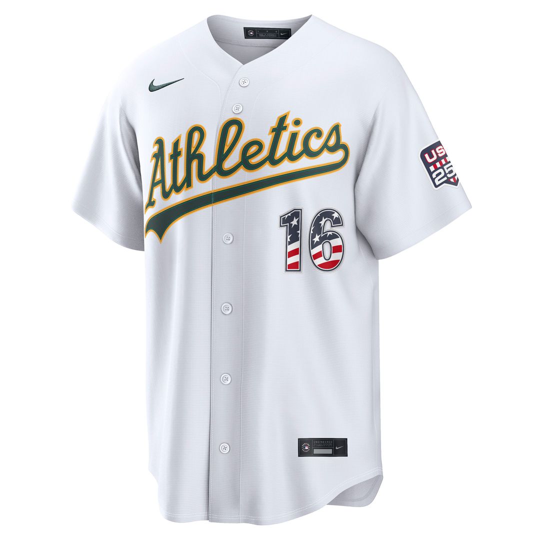 Athletics Nick Kurtz Nike USA 250 Fourth of July Home Stadium Jersey - White