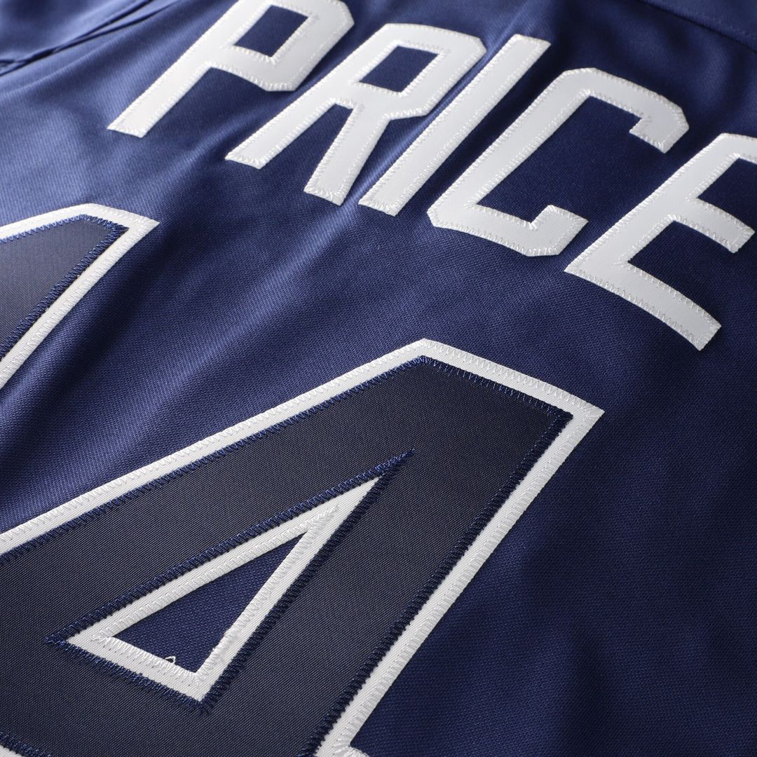 Tampa Bay Rays David Price Mitchell & Ness Authentic Batting Practice Jersey - Blue