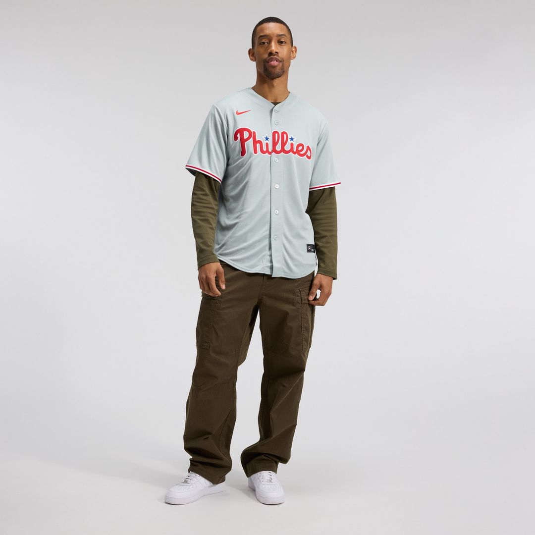 Philadelphia Phillies Bryce Harper Nike Road Replica Jersey - Gray