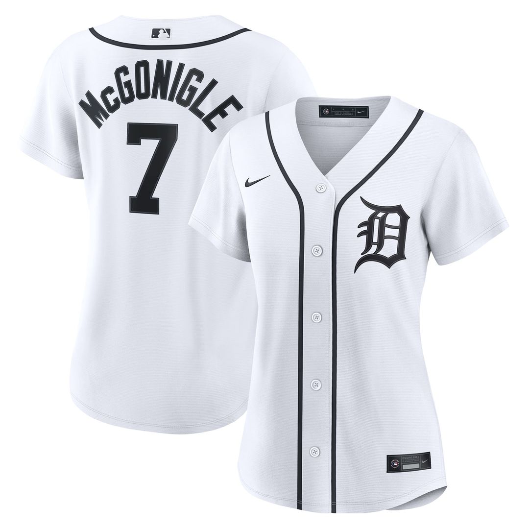 Detroit Tigers Kevin McGonigle Nike Women's Home Replica Jersey - White