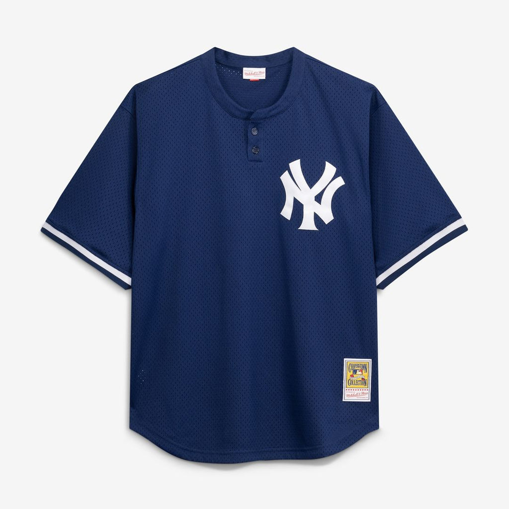 New York Yankees Don Mattingly Mitchell & Ness Cooperstown Big & Tall Mesh Batting Practice Jersey - Navy