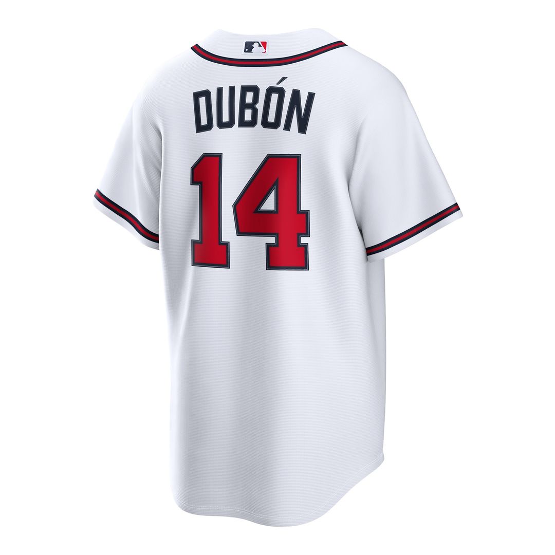 Atlanta Braves Mauricio Dubón Nike Home Replica Jersey - White