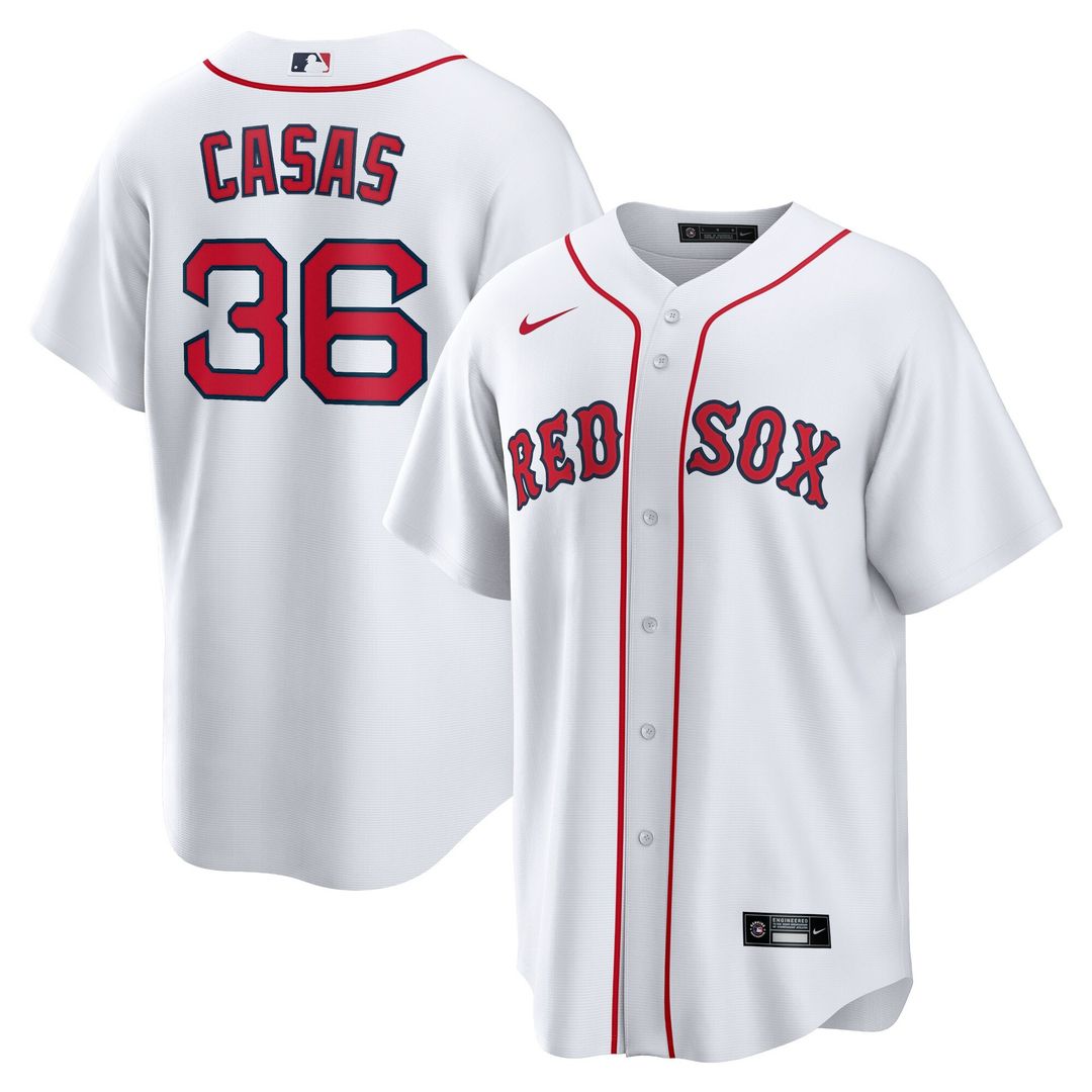 Boston Red Sox Triston Casas Nike Home Replica Jersey - White