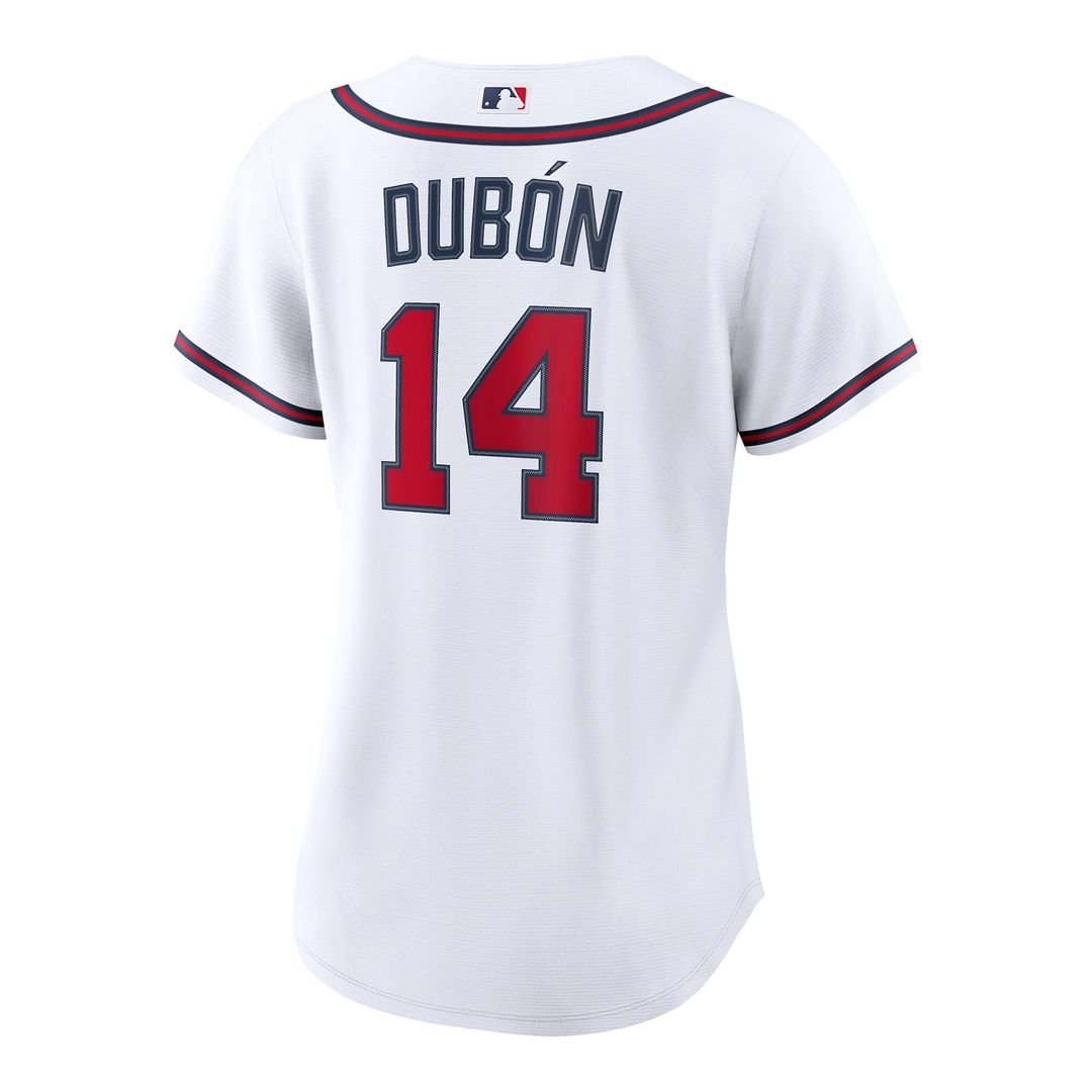 Atlanta Braves Mauricio Dubón Nike Women's Home Replica Jersey - White