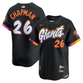 San Francisco Giants Matt Chapman Nike 2025 City Connect Limited Jersey - Anthracite