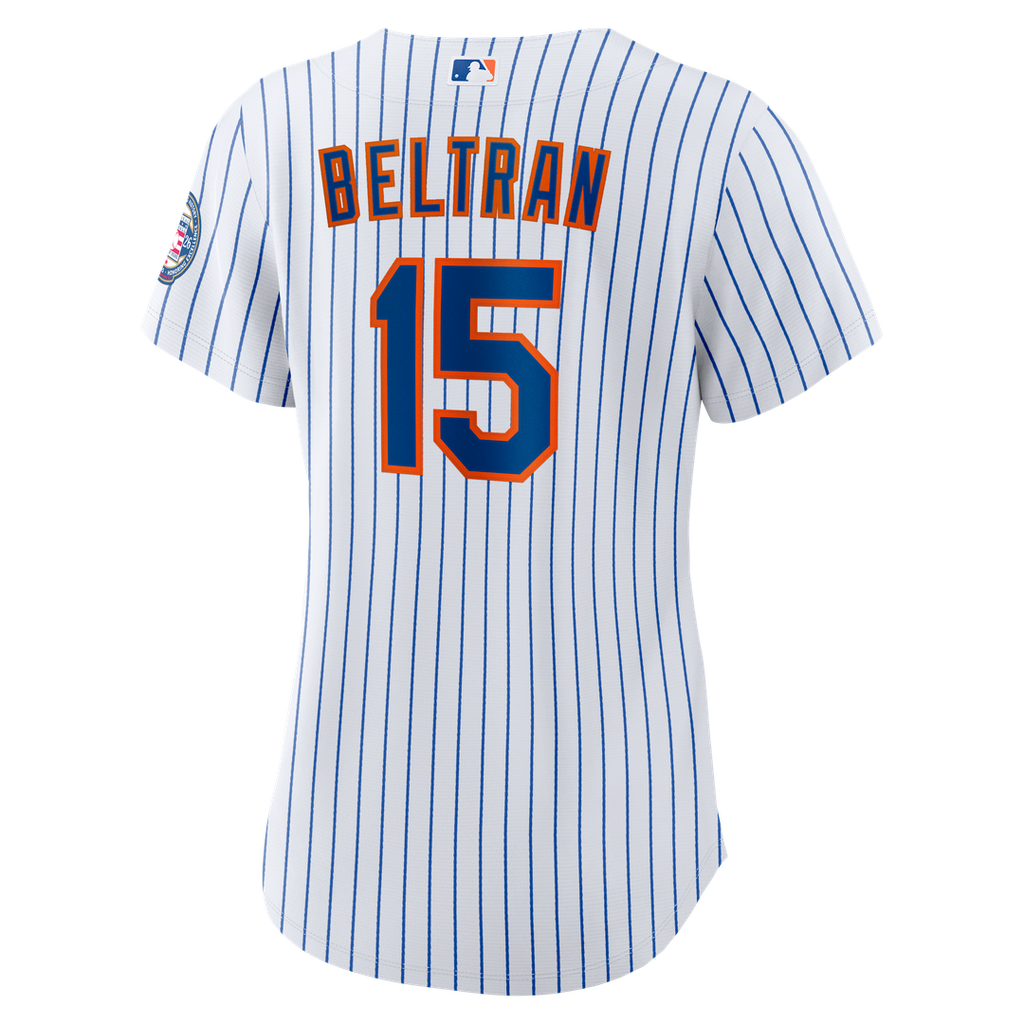 New York Mets Carlos Beltran Nike Women's 2026 Baseball Hall of Fame Retired Player Replica Jersey - White