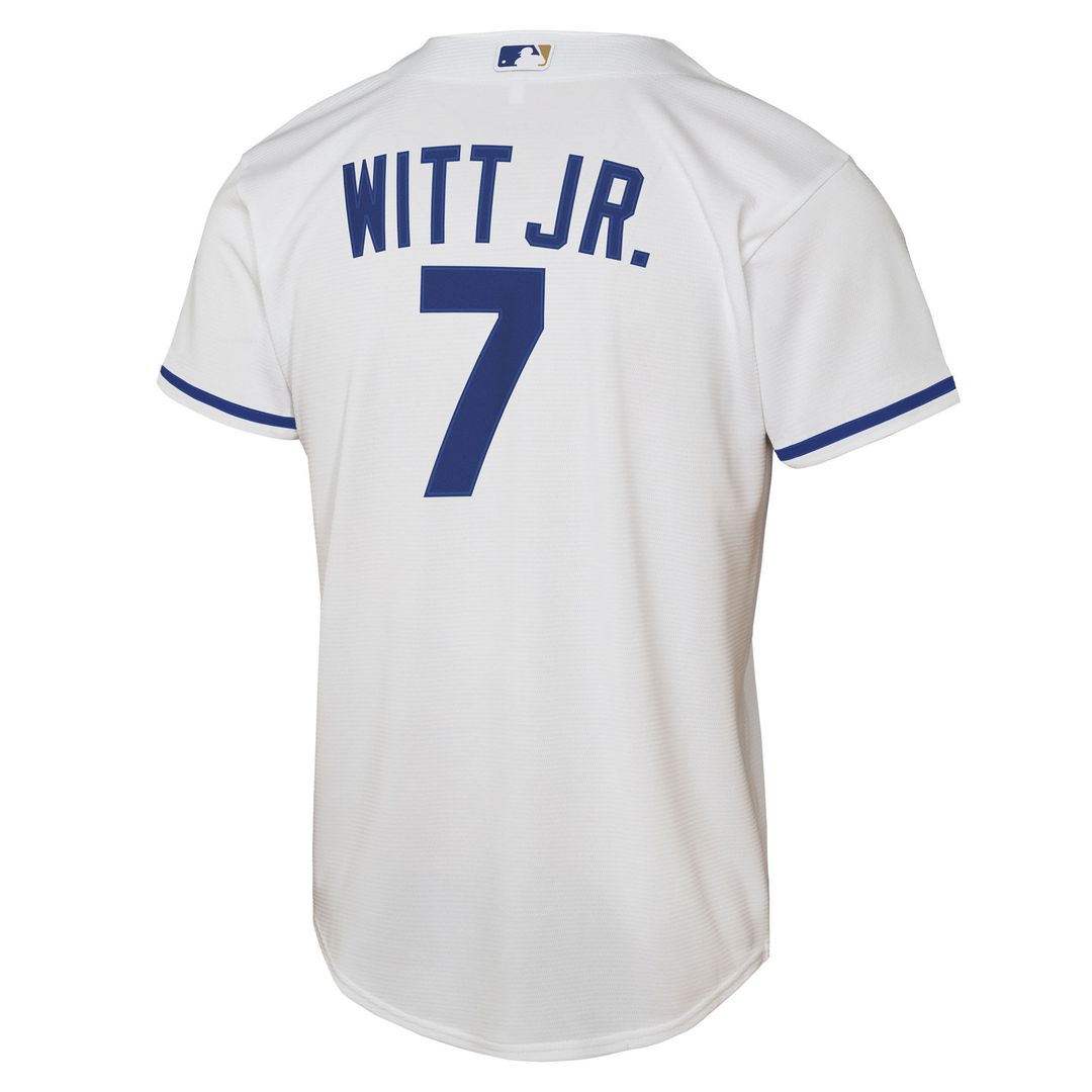 Kansas City Royals Bobby Witt Jr. Nike Youth Home Replica Player Jersey - White