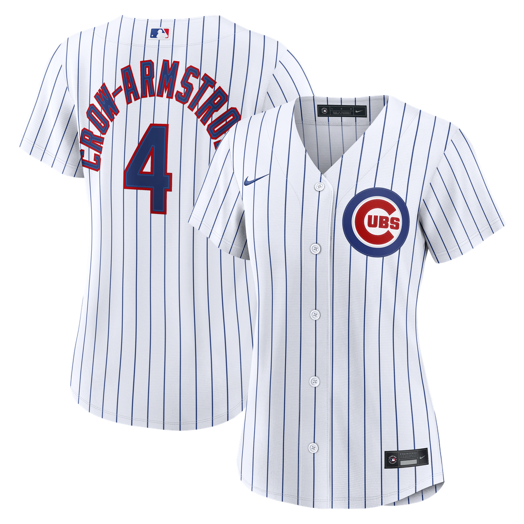 Chicago Cubs Pete Crow - Armstrong Nike Women's Home Replica Jersey - White
