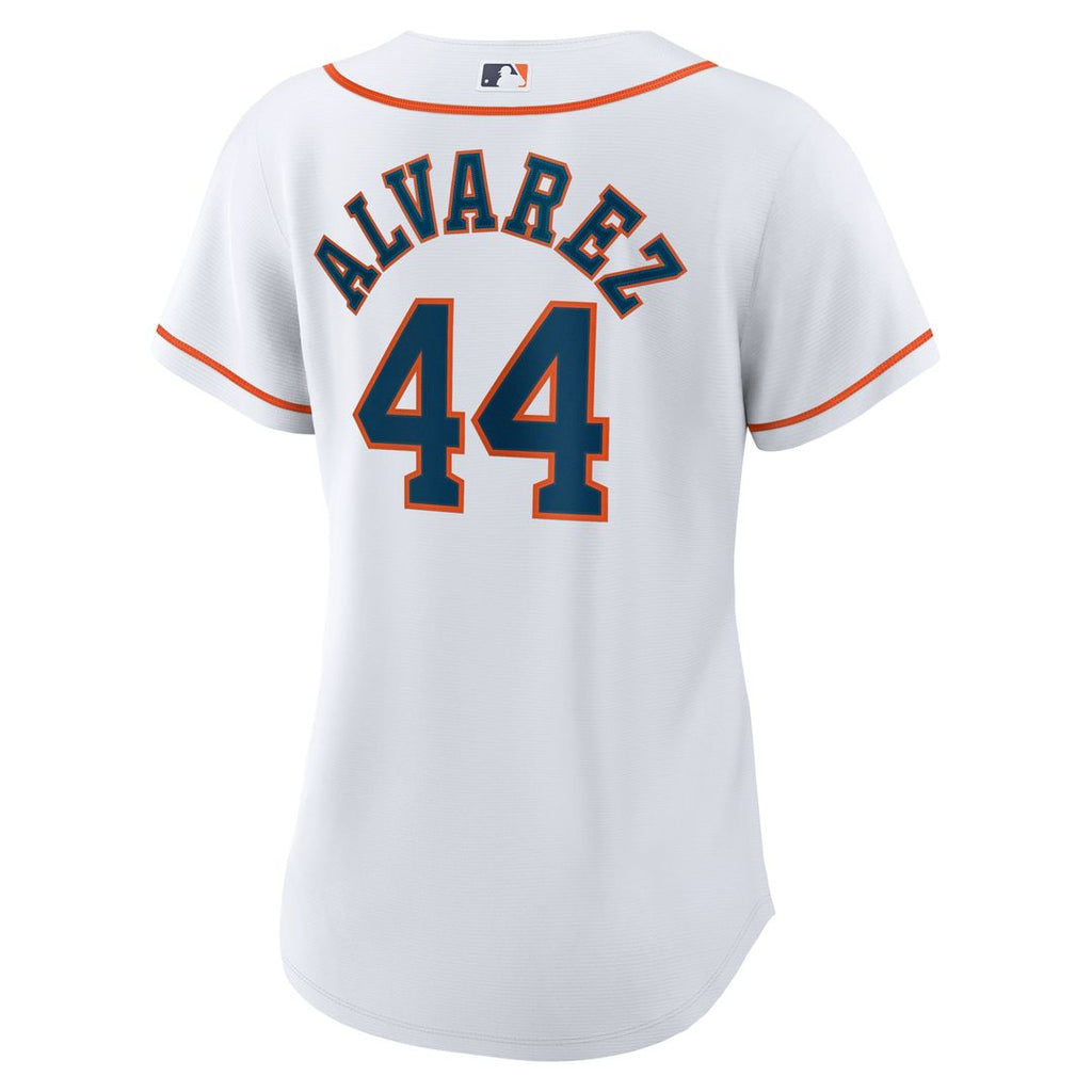 Houston Astros Yordan Alvarez Nike Women's Home Replica Jersey - White