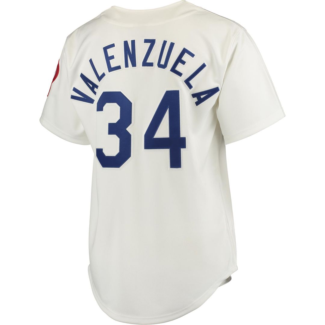 Los Angeles Dodgers Fernando Valenzuela Mitchell & Ness Authentic Jersey - White