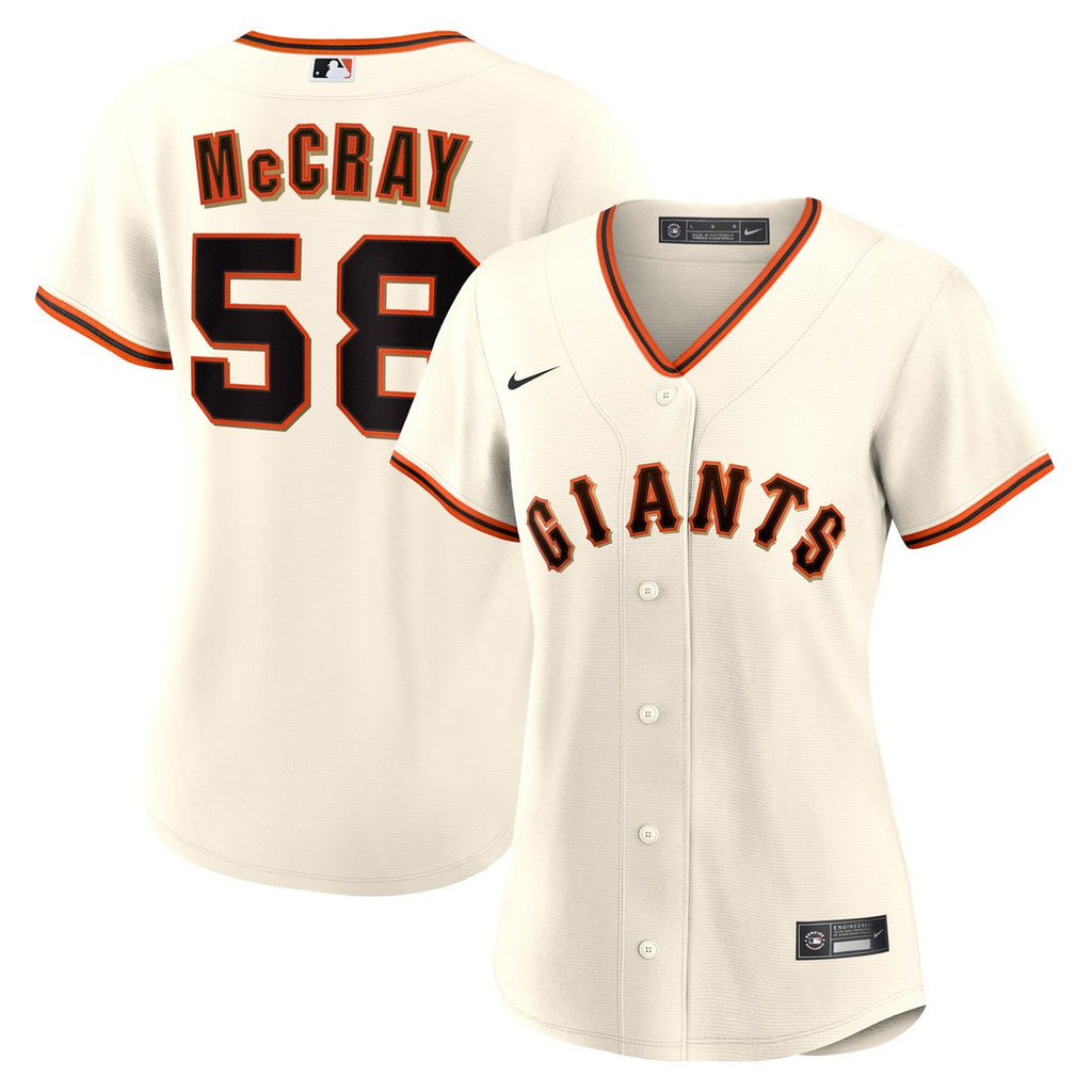 San Francisco Giants Grant McCray Nike Women's Home Replica Jersey - Cream