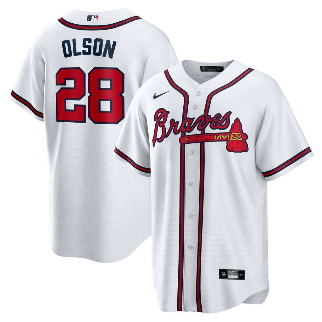 Atlanta Braves Matt Olson Nike Home Replica Player Jersey - White
