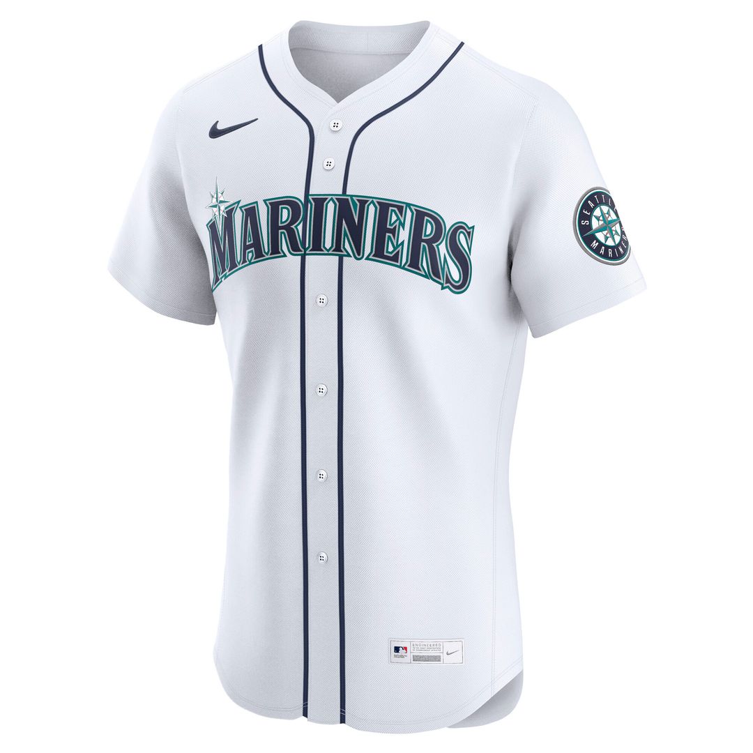 Seattle Mariners Julio Rodríguez Nike Home Elite Jersey - White