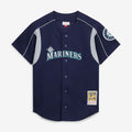 Seattle Mariners Felix Hernandez Mitchell & Ness Cooperstown Batting Practice Jersey – Navy
