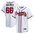 Atlanta Braves Grant Holmes Nike Home Replica Jersey - White