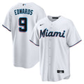 Miami Marlins Xavier Edwards Nike Home Replica Jersey - White