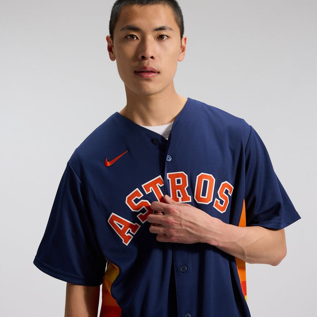 Houston Astros Jose Altuve Nike Alternate 2 Replica Jersey - Navy