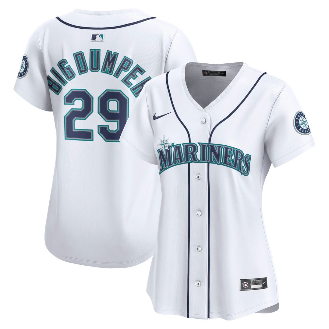 Seattle Mariners Cal Raleigh Nike Women's Home Limited Player Jersey - White