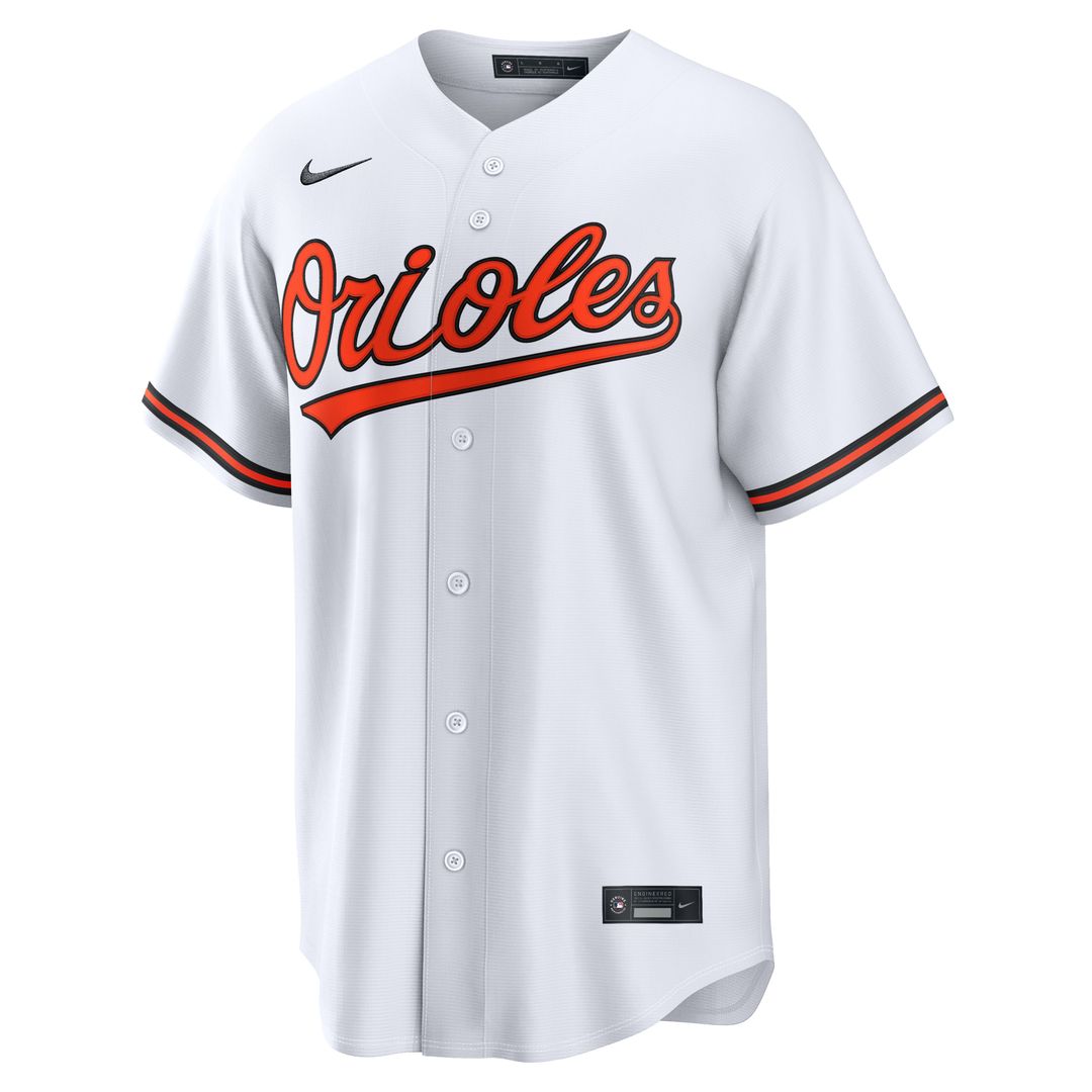 Baltimore Orioles Gunnar Henderson Nike Home Replica Jersey - White