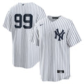 New York Yankees Aaron Judge Nike Home Replica Player Name Jersey - White