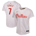 Philadelphia Phillies Trea Turner Nike Youth Home Game Player Jersey - White