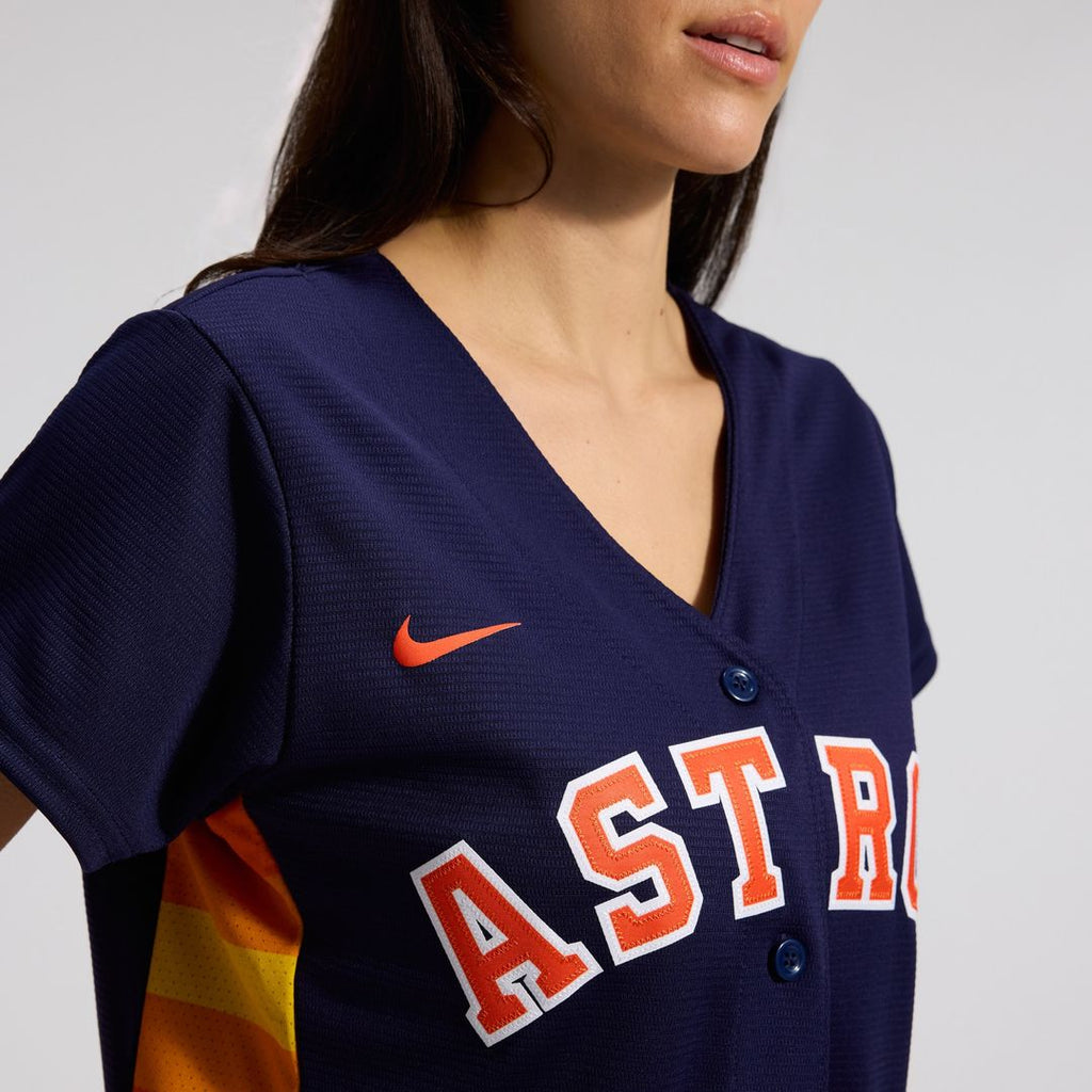 Houston Astros Jose Altuve Nike Women's Alternate Replica Player Jersey - Navy