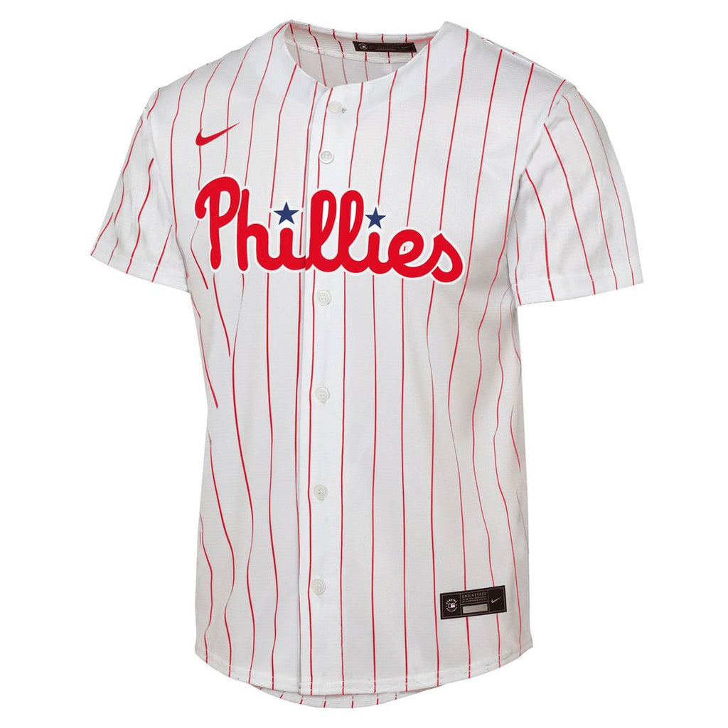 Philadelphia Phillies Kyle Schwarber Nike Youth Replica Jersey - White