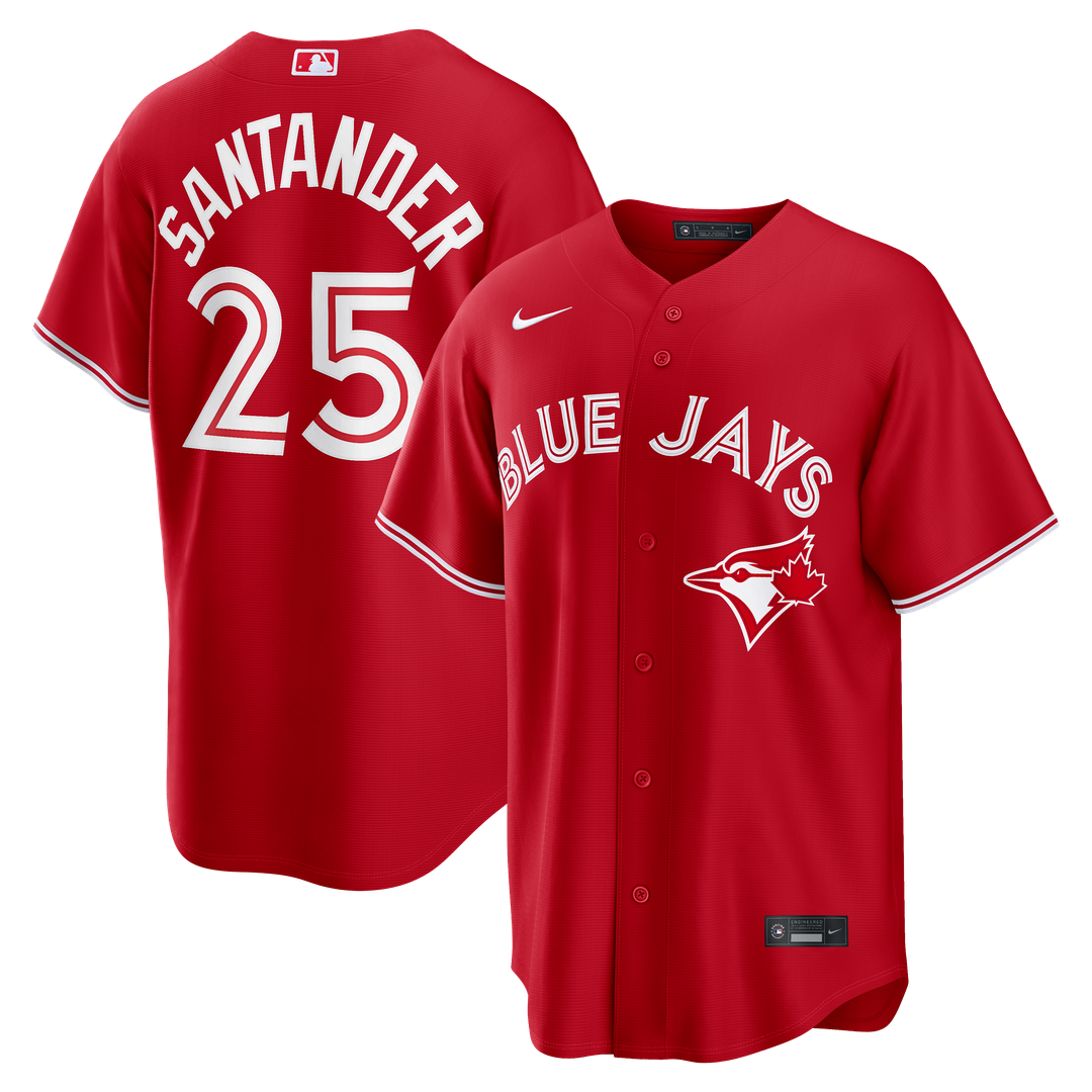 Toronto Blue Jays Anthony Santander Nike Road Replica Jersey - Gray