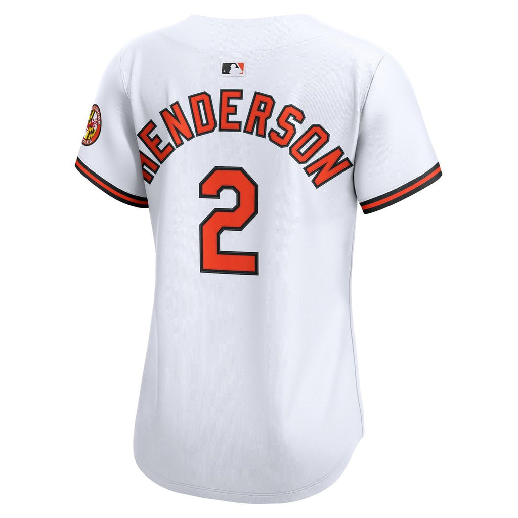 Baltimore Orioles Gunnar Henderson Nike Women's Home Limited Player Jersey - White